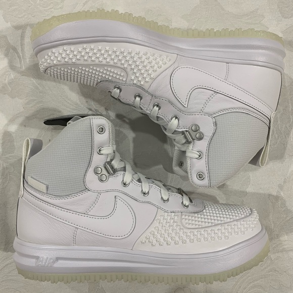 Nike Lunar Force 1 Duckboot, White - Picture 4 of 5